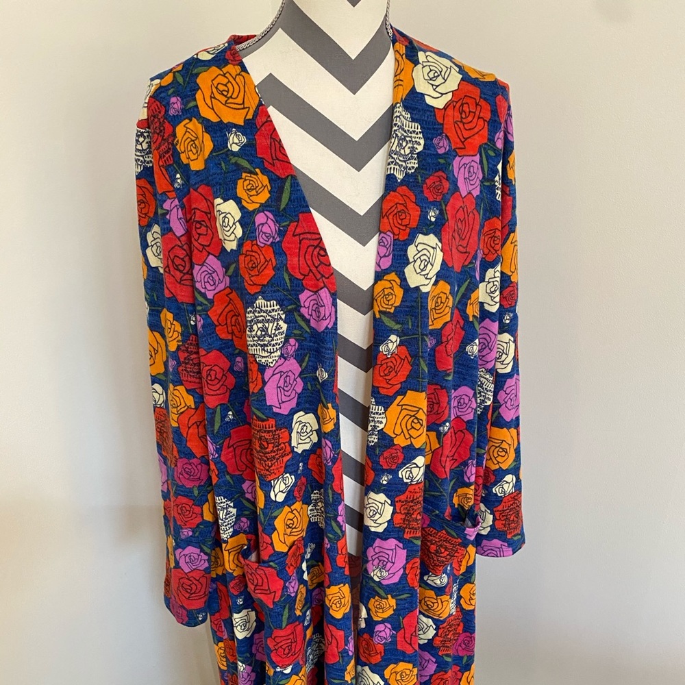 Rose Printed Duster
